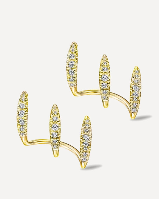 Claw Illusion earring